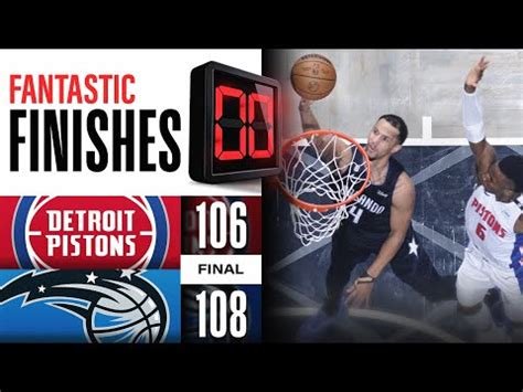 High-Flying Rivalry: Pistons vs. Magic's Best Alley-Oops